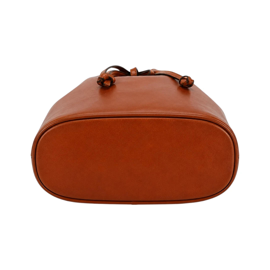 Zevrix Harper Brown Classic Everyday Bucket Bag