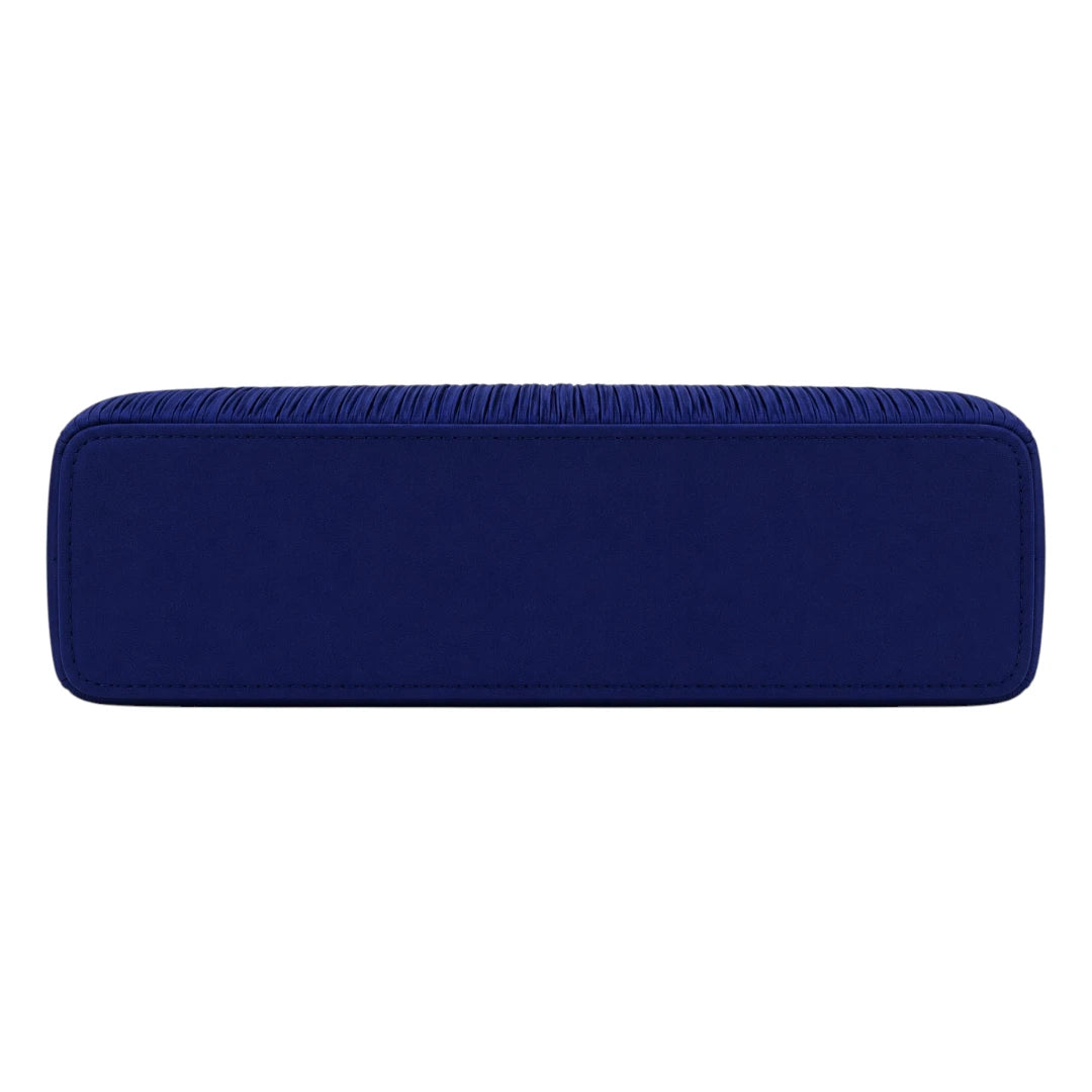Zevrix Royale Navy Evening Envelope Clutch Bag