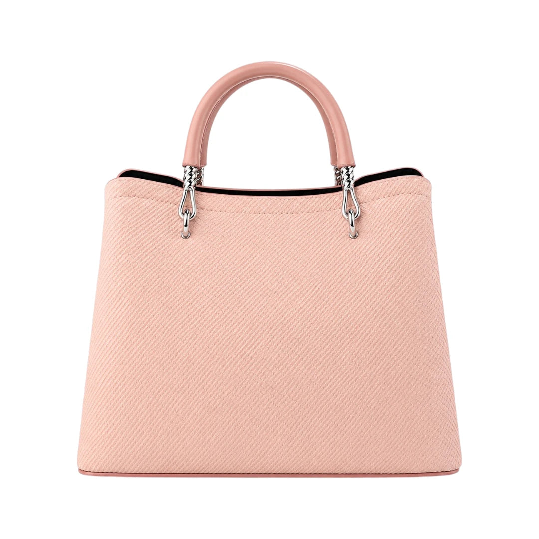 Zevrix Bella Pink Textured Everyday Fashion Handbag