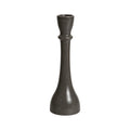 Zevrix Modern Black Ceramic Taper Candle Holder for Home